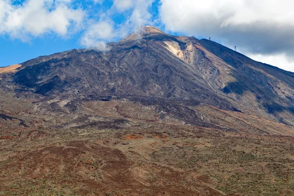 Vulkaan Mount Teide Tenerife Canarische Eilanden — Stockfoto