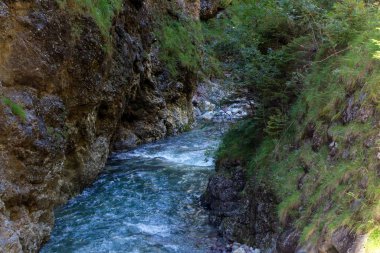 River in the Kundler Klamm in Tyrol Austria 
