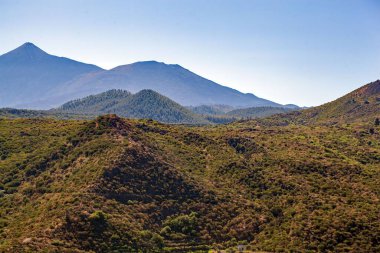 Vale de Arriba 'daki manzara, Tenerife, İspanya