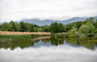 Fransız Alplerindeki Huzur: Jarrie Pond 'daki Yansıtıcı Huzur