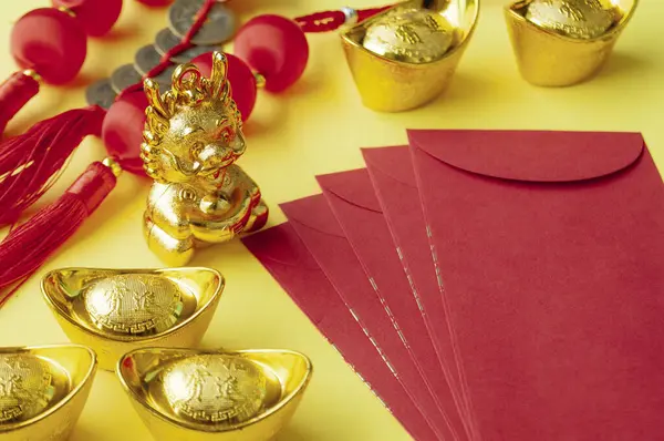 Chinese New Year decoration representing prosperity and wealth. Chinese New Year concept