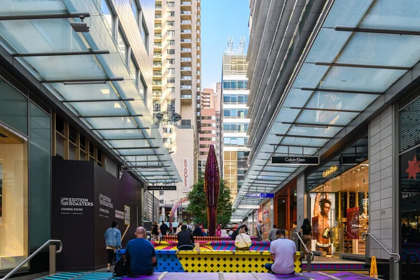 Sydney Nsw Квітня 2022 World Square Premier Shopping District Сіднеї — стокове фото
