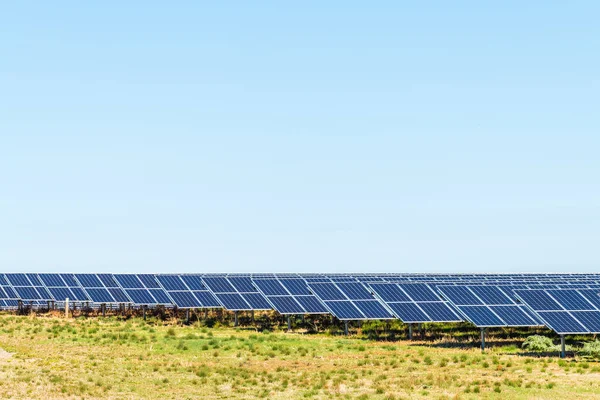 Nově Postavená Solární Panelová Farma Oblasti Metra Adelaide Jižní Austrálie — Stock fotografie