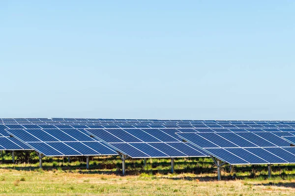 Ferme Panneaux Solaires Nouvellement Construite Dans Région Métropolitaine Adélaïde Australie — Photo