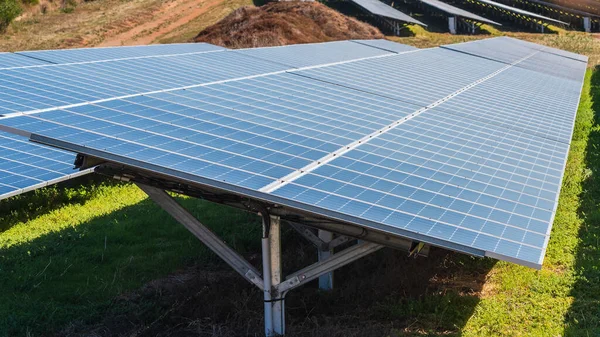 Fazenda Painéis Solares Recém Construída Área Metropolitana Adelaide Austrália Sul — Fotografia de Stock