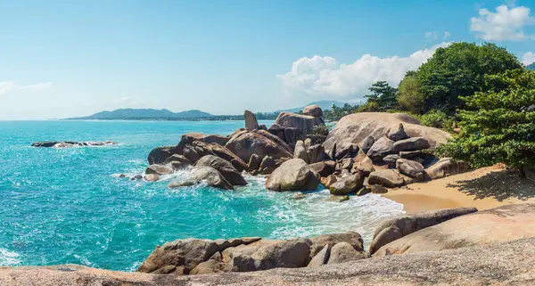 Hin Ta Hin Ya - Büyük baba ve büyükanne Rock güneşli bir günde, Koh Samui Adası, Tayland