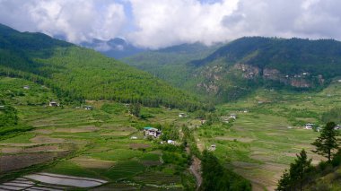 Beautiful landscape view of Haa Valley