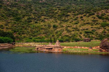 5th to 7th century Bhutanatha Temples built in the dravidian style on the banks of the Agastya lake in Karnataka, India