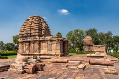 Jambulingeshwara temple built by the Chalukya dynasty in Pattadakal which is a UNESCO World Heritage Site.