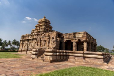 Sangameshwara Temple at Pattadakal, also called Raktapura was built during to rule of the Chalukya dynasty and is a UNESCO World Heritage site.