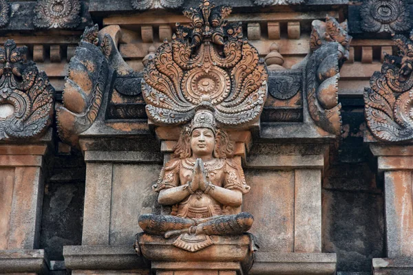 Piękne Rzeźby Świątyni Krishna Hampi Hampi Stolica Imperium Vijayanagar Jest — Zdjęcie stockowe