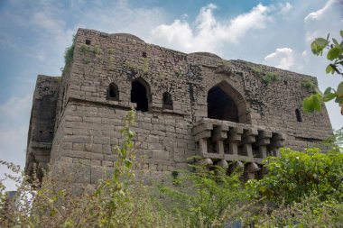Danaik Koruması ya da Hindistan, Karnataka, Hampi 'deki Dannayaka kuşatması. Vijayanagar İmparatorluğu 'nun başkenti Hampi, UNESCO' nun Dünya Mirası sitesidir..
