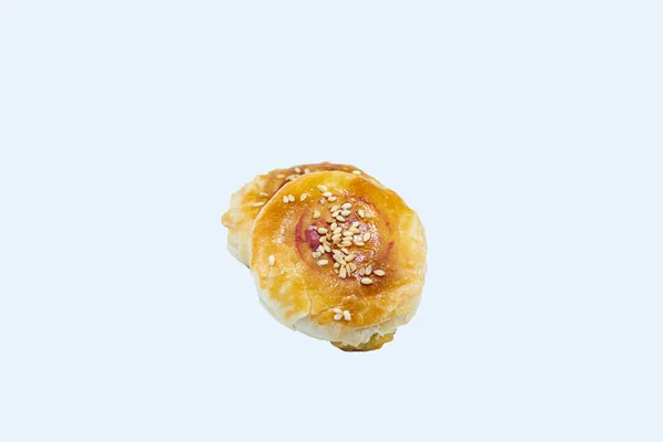 プーケットの地元のデザートです 北海道の海外中国語に由来し 卵の塩辛が人気の餡 土産物屋で購入可能 — ストック写真