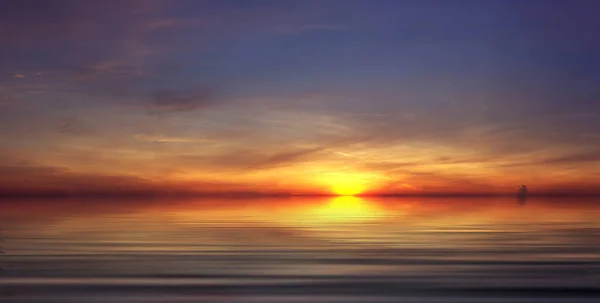 Beauty Sky Sun Sea Sunlight Beautiful Landscape Sunrise Sunset — Stock Photo, Image