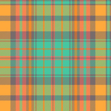 Dokuma dokusuyla kusursuz, kareli geometrik desen. Renkli ekose arkaplan