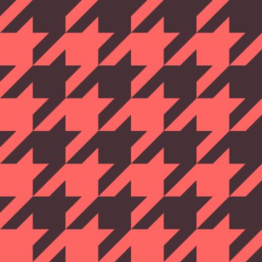 Kusursuz tazı dokusu. Pembe ve kahverengi kareli desen. Klasik ekose tasarımı.