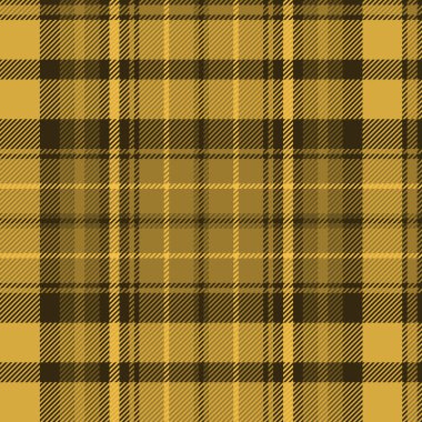 Dokuma dokusuyla kusursuz, kareli geometrik desen. Tek renkli sarı ekose arkaplan