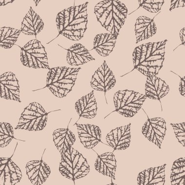 Tek krom kahverengi ağaçlı kusursuz desen pul bırakır. Çamur yeşillik doğası. Çiçekli mürekkep tekrarlayan tasarım.