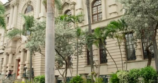 Patrimonio Architettonico Dei Colonizzatori Spagnoli Tedeschi Sud Africa Durban Municipio — Video Stock