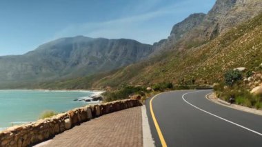 Güney Afrika 'da Garden Route, Afrika' da seyahat ediyor. Dünyanın en güzel yolu.