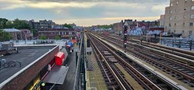 Barselona şehrinin manzarası