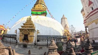 Nepal Katmandu Swayambunath Tapınağı