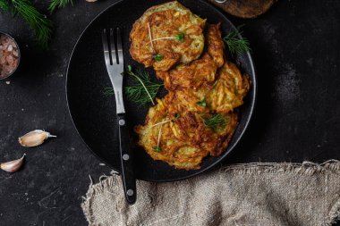 Kasede patatesli gözleme. Draniki..