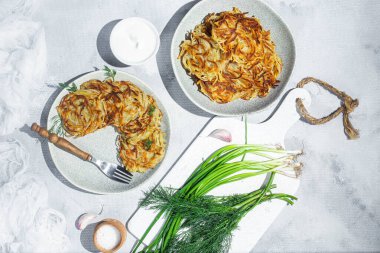 Draniki Patatesli gözleme.. 