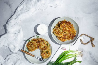 Draniki Patatesli gözleme.. 