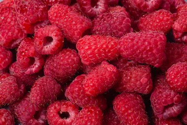 Olgun ahududu yakından. ahududu makro arkaplanı