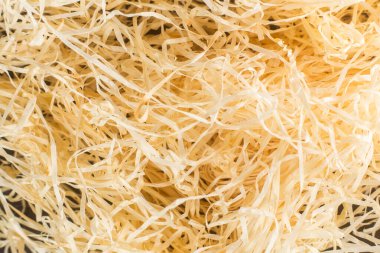 Kaliteli odun kırıntıları.