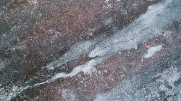 Oude Cementmuur Werd Verweerd Het Oppervlak Werd Gekrast Het Oppervlak — Stockfoto