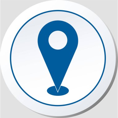 Vuruş Konumu Simgesi Vektör Grafiği