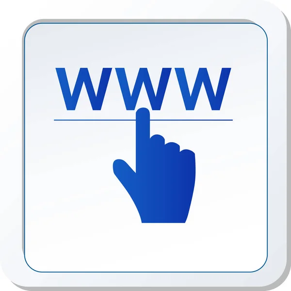 Dünya Geneli Web Simgesi Vektör Grafiksel Resimlendirmesi