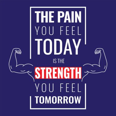 STRENGTH vektör illüstrasyon grafiği