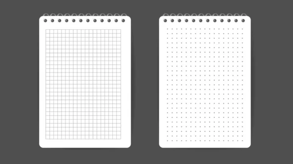 Prázdný List Papíru Stínem Bílém Pozadí Ilustrační Vektor Eps — Stockový vektor