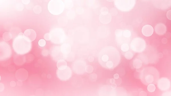Abstract pink light bokeh on pink background with copy space for text in valentine\'s , wallpaper illustration