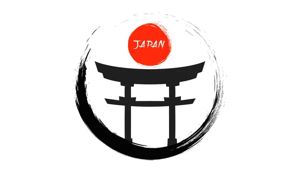 Torai Japan Logo Symbol Von Japan Vektorillustration Eps — Stockvektor