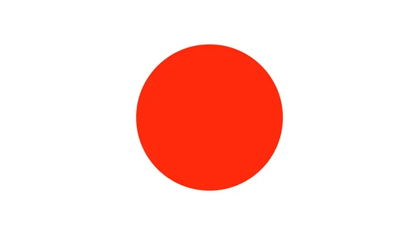 Флаг Японии Символ Японии Векторная Иллюстрация Eps — стоковый вектор