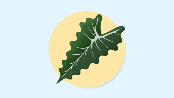 Τροπικά Φύλλα Φύλλα Φυτών Και Πράσινα Τροπικά Φύλλα Φοίνικα Jungle — Διανυσματικό Αρχείο