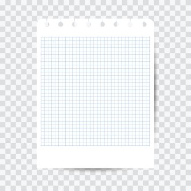 gerçekçi kağıt parçası 