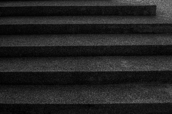 Black Stone Stairs Steps — Stock Photo, Image