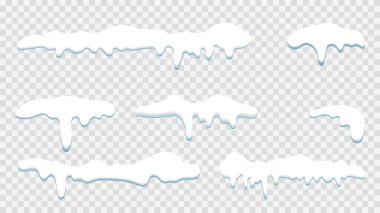 Mavi gerçekçi su sıçraması, saydam damlalar, şeffaf su damlaları.. 