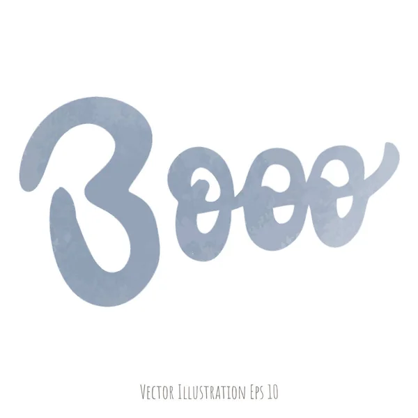 Vector Dibujado Mano Logotipo Del Alfabeto Con Número Texto Escrito — Vector de stock