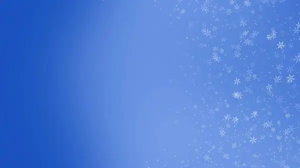 Boże Narodzenie Tło Płatków Śniegu — Zdjęcie stockowe