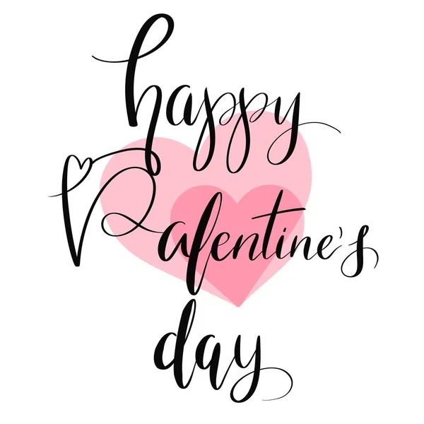 Tarjeta Felicitación Feliz Día San Valentín — Foto de Stock