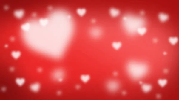 Abstract Blurred Background Hearts — Stock Photo, Image