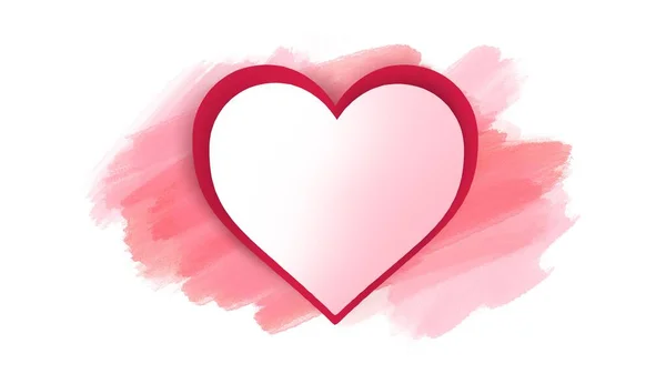 Icono Del Corazón Día San Valentín Vector — Foto de Stock
