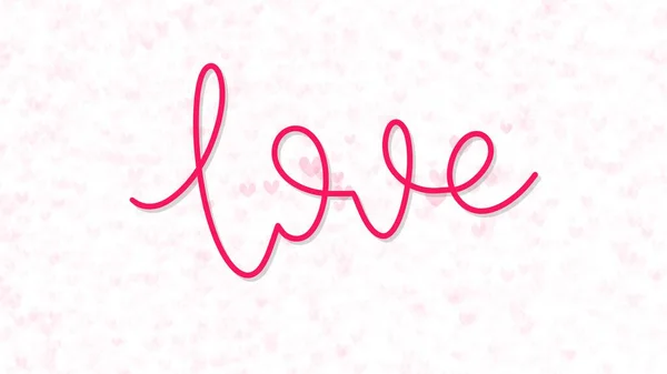 Love Word Written White Paper — Stock Photo, Image