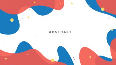 Soyut minimalist arka plan çizimi, Düz Modern tasarım, illüstrasyon Vektörü EPS 10 